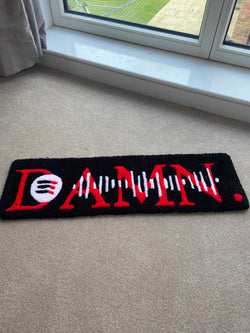 DAMN. Spotify Tag Rug